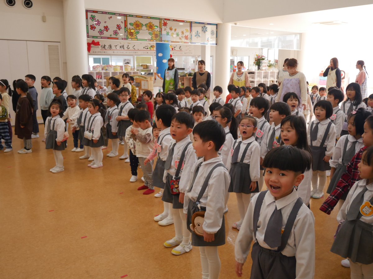 第3学期修了式