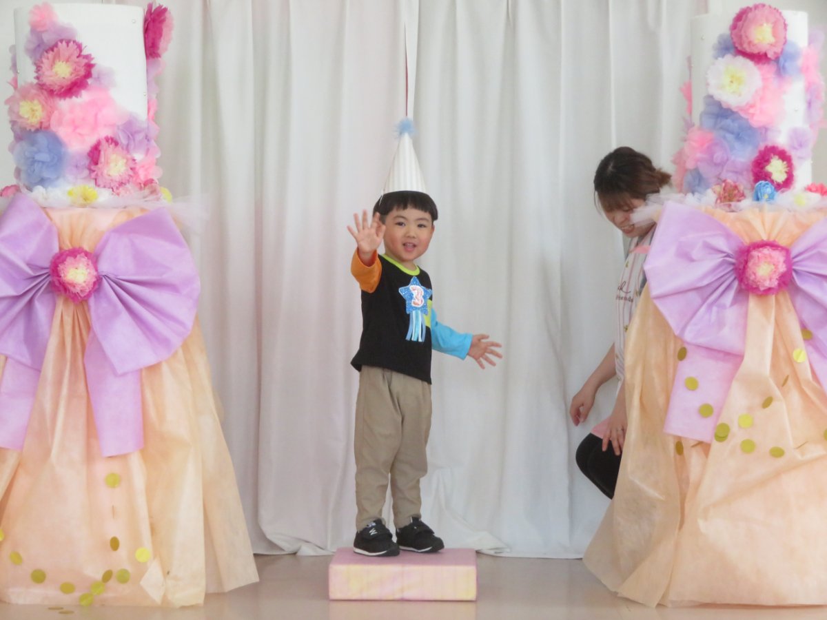 ４月誕生会～音楽でお祝いだ♩～