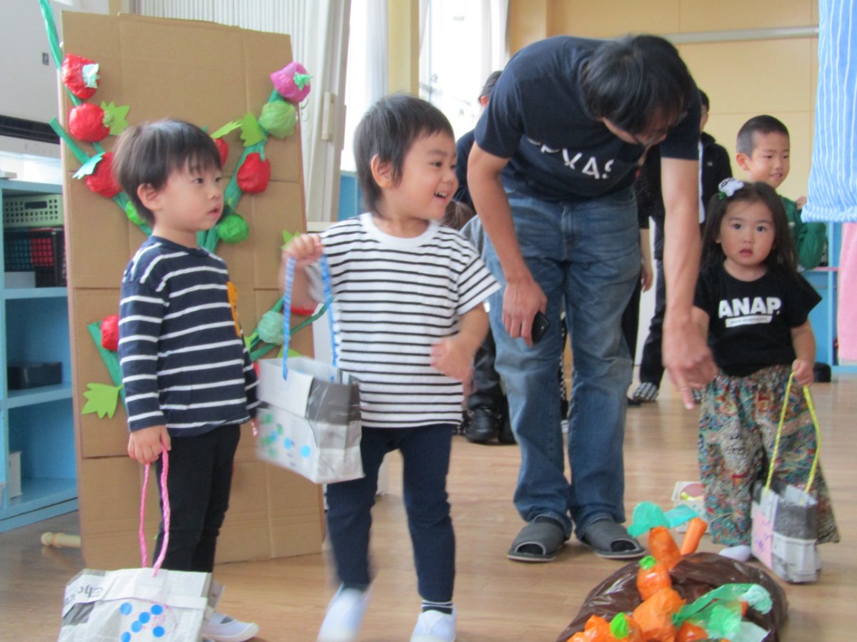 いちご組　秋の保育参観