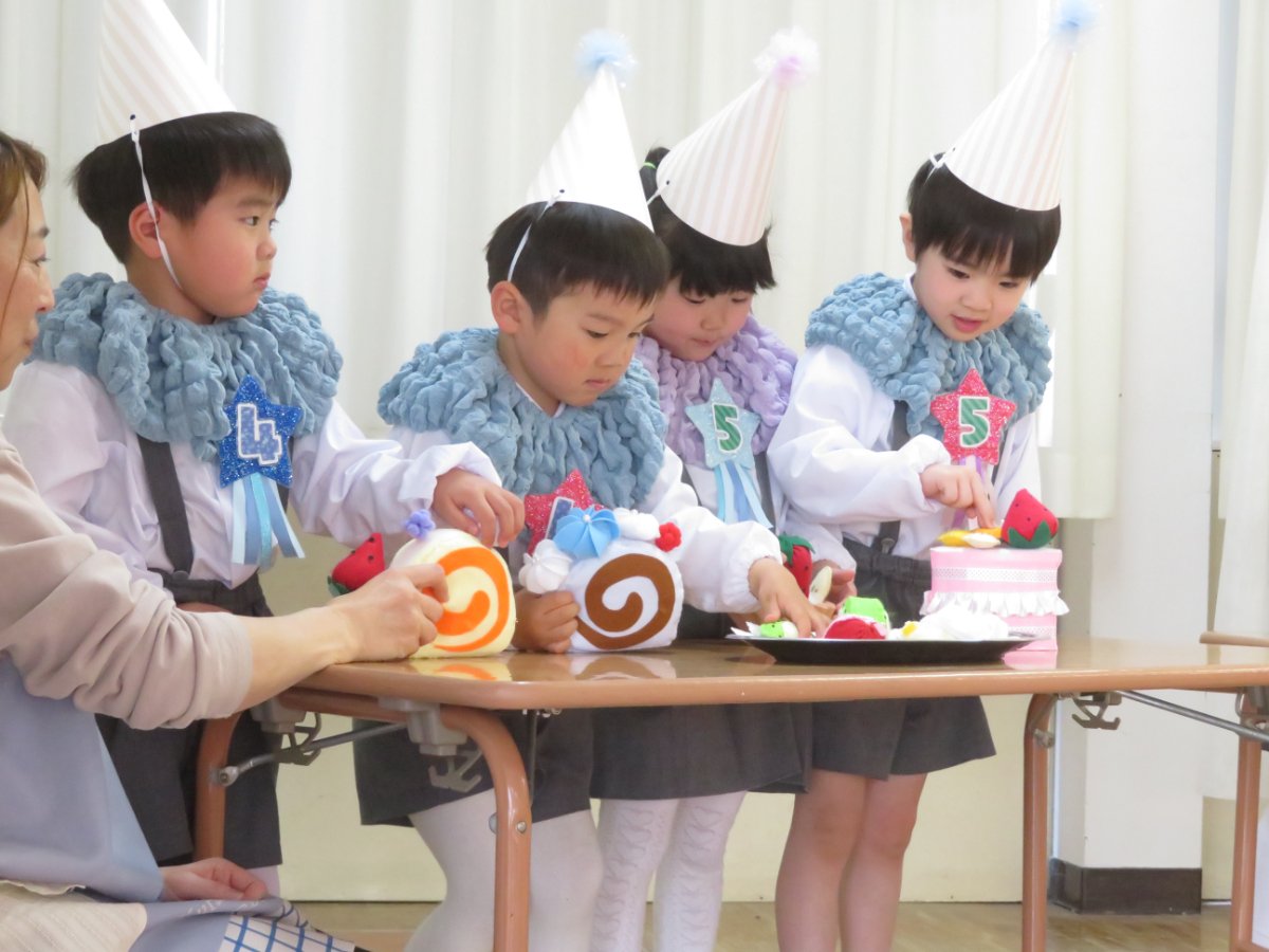 ４月誕生会～音楽でお祝いだ♩～