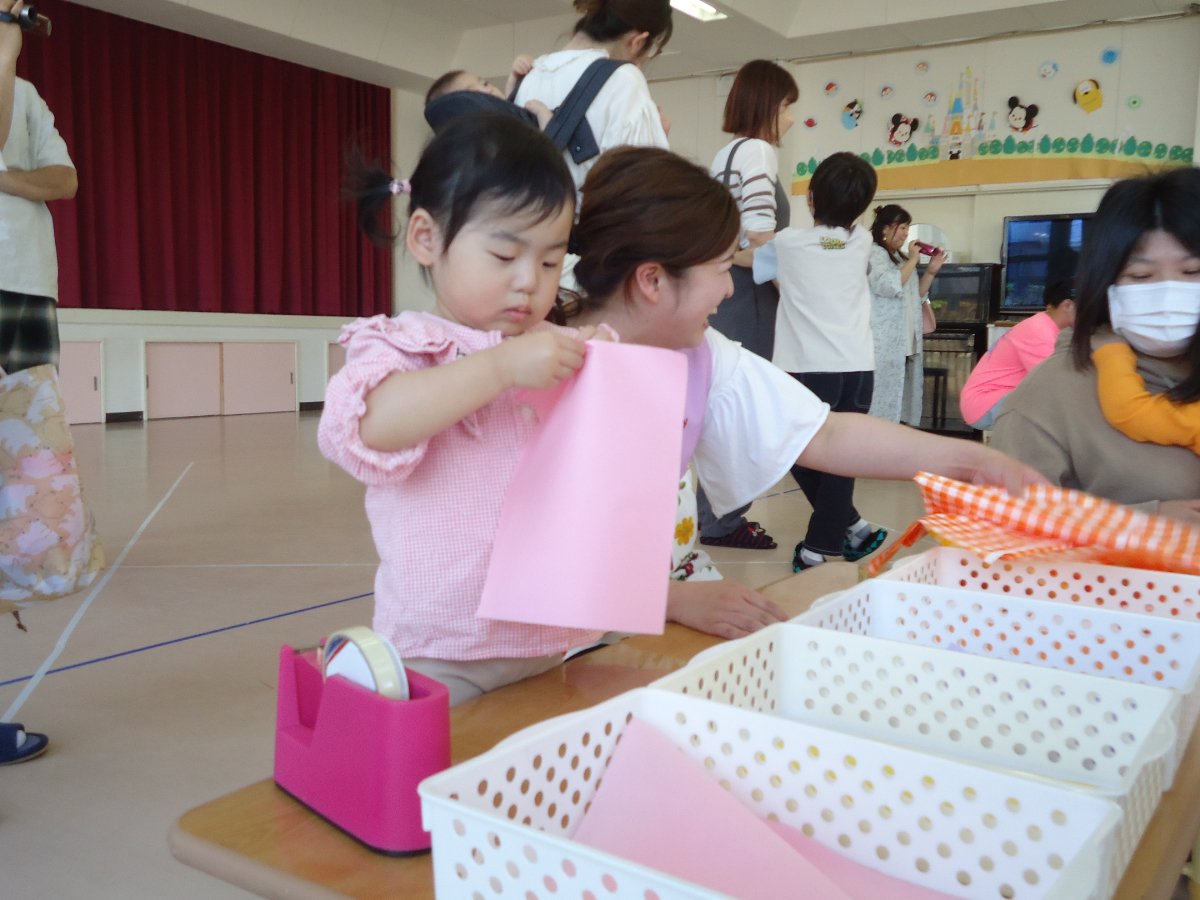 いちご組保育参観✩どうぞ　めしあがれ♪