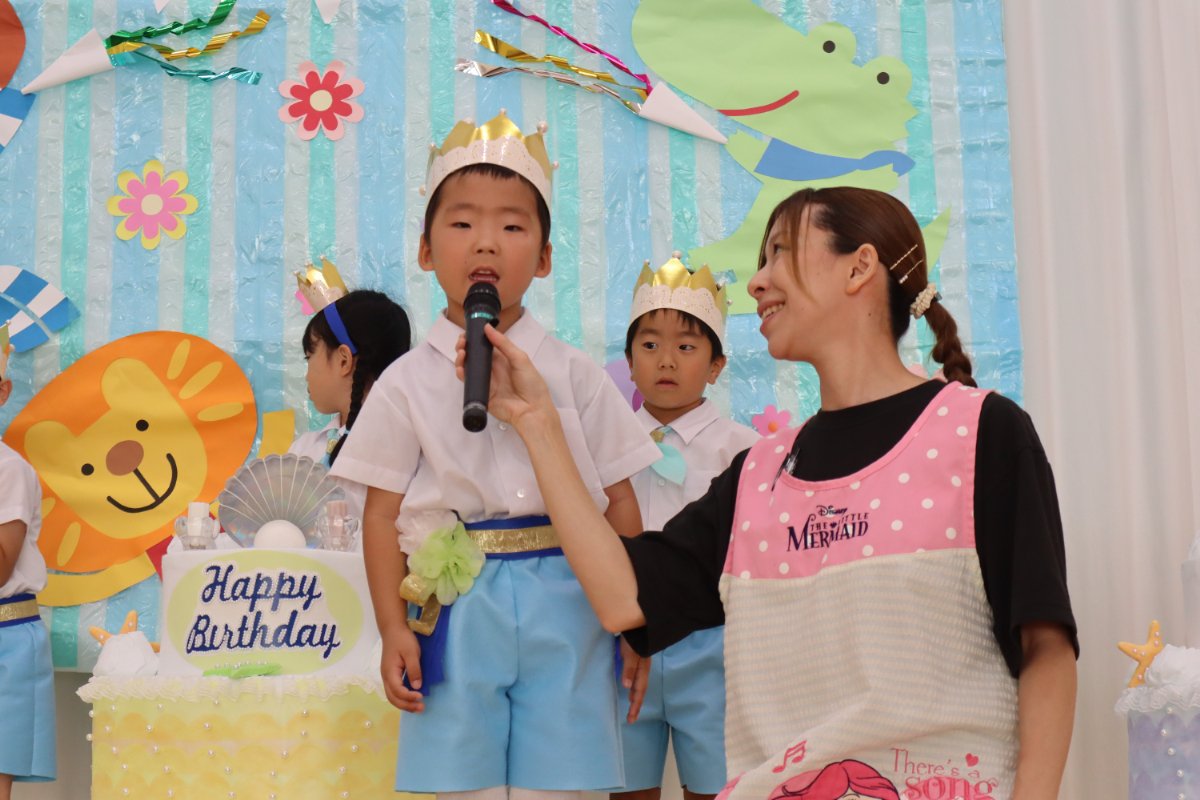 ☆９月　誕生会☆