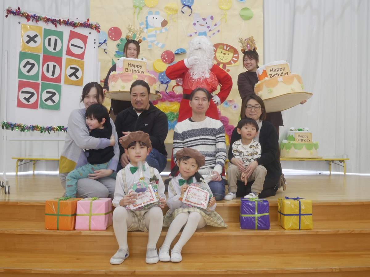 １２月誕生会★